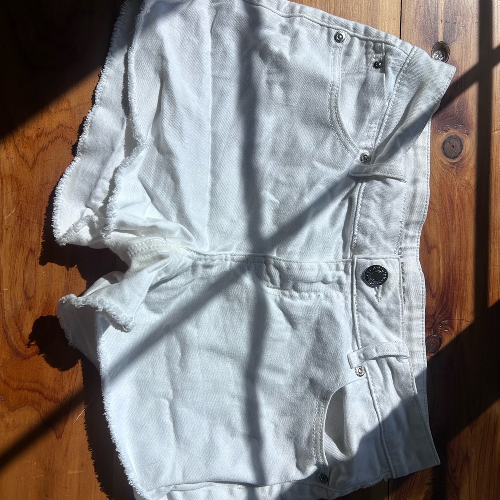 Maurices White Jean Shorts
